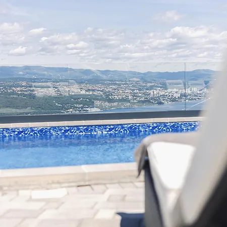 White Pearl Luxury With Pool And Sea View * Abbázia