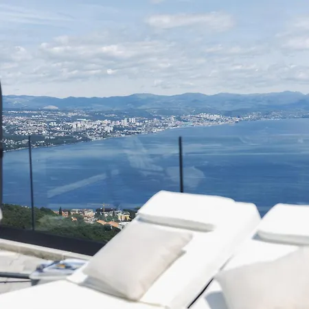 White Pearl Opatija Luxury With Pool And Sea View Villa *