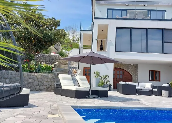 White Pearl Luxury With Pool And Sea View 别墅 *